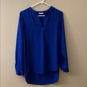 Royal blue blouse by Pleione - size Small